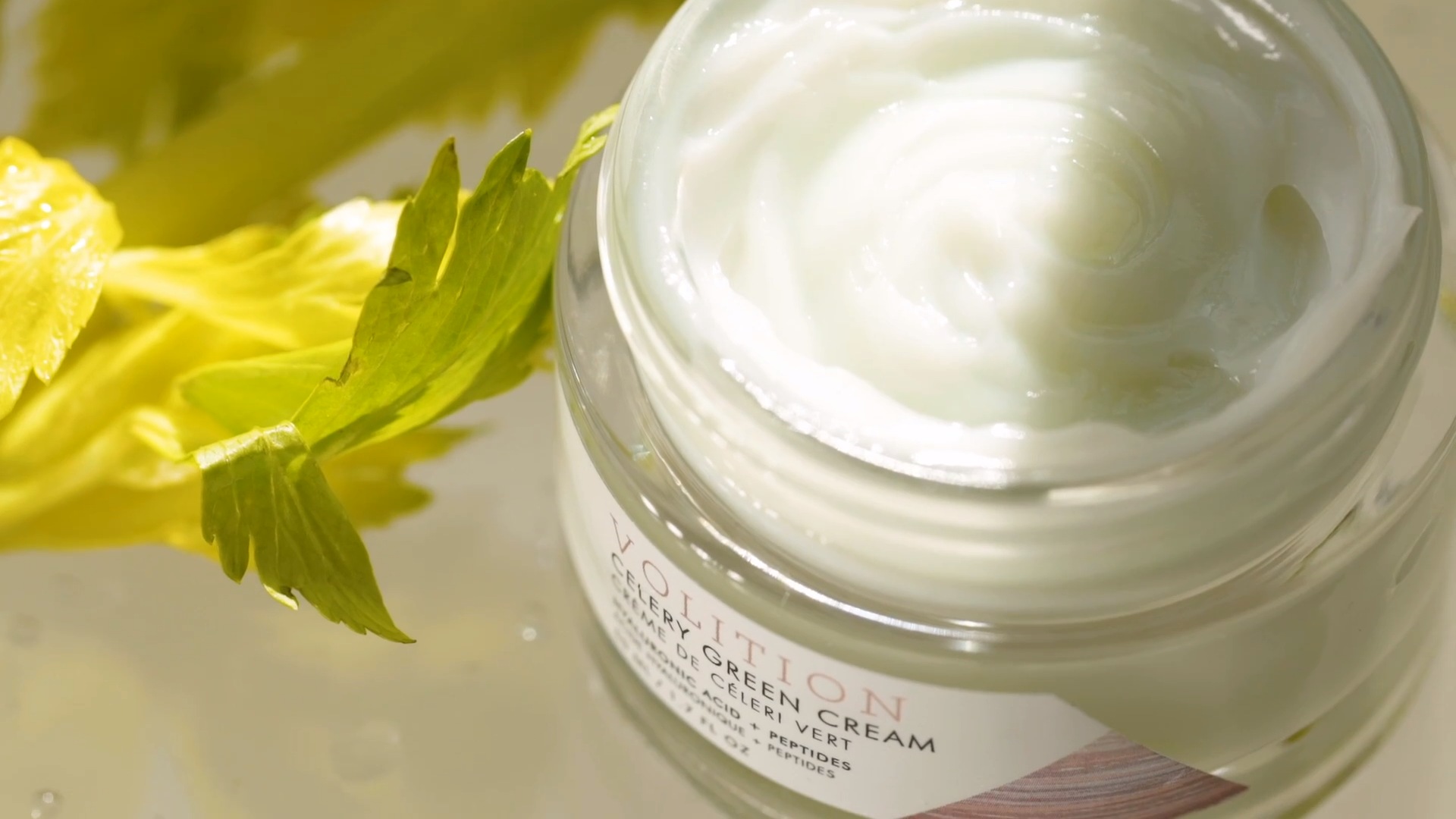 Celery Green Cream with Hyaluronic Acid + Peptides Volition Beauty Sephora